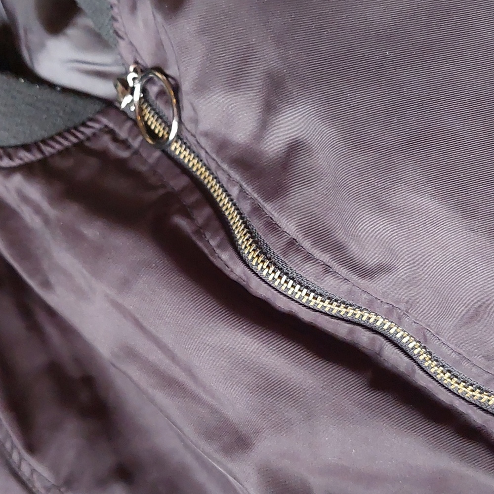 Crop Bomber Jacket - Picture 3 of 3